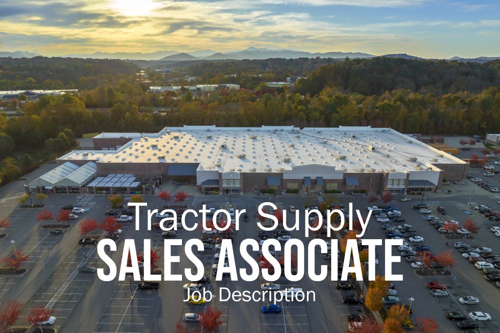 Tractor Supply Sales Associate Job Description