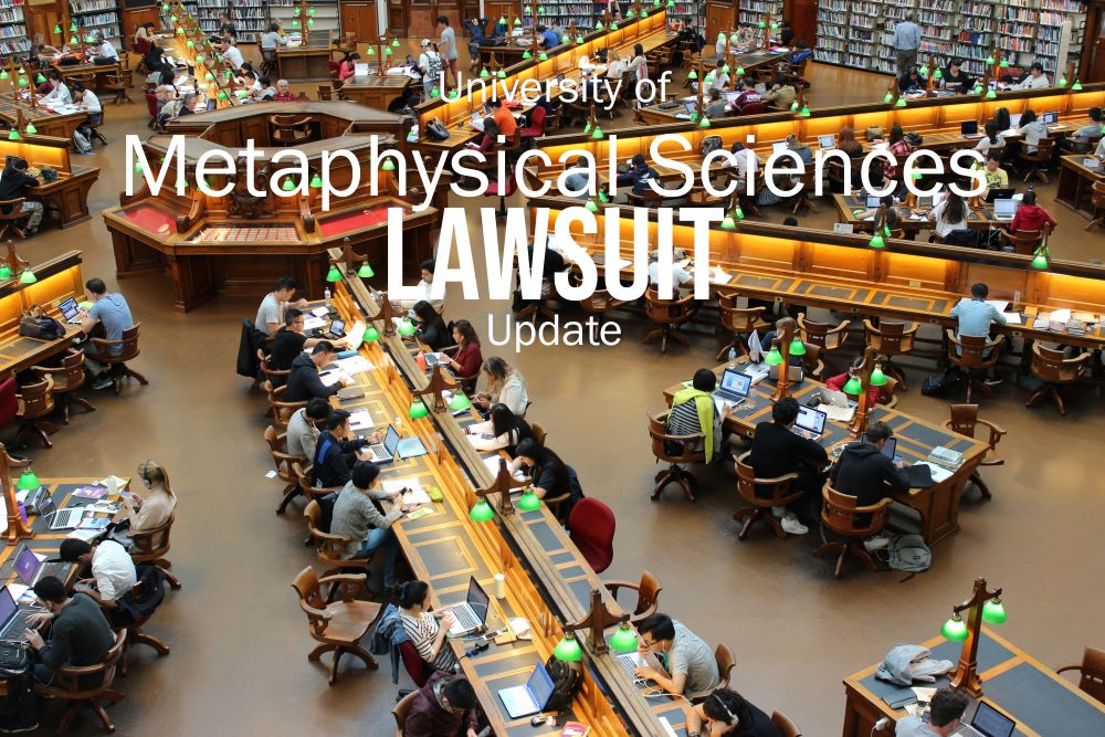 university of metaphysical sciences lawsuit update