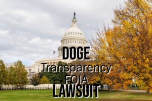 doge transparency foia lawsuit