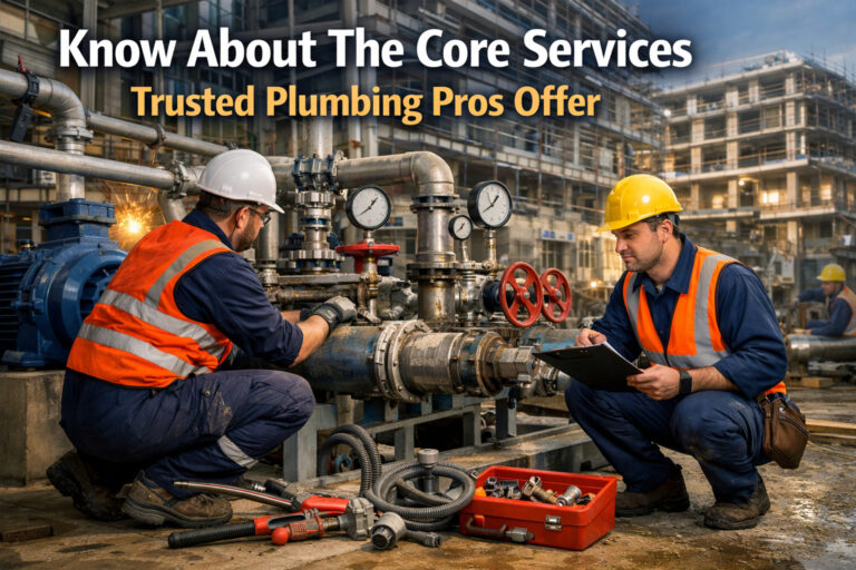 Two Plumbers at Work